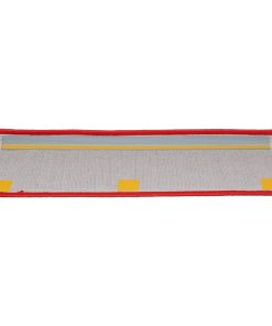 Tappetini Per Scale 15 Pz 65x21x4 Cm Rosso