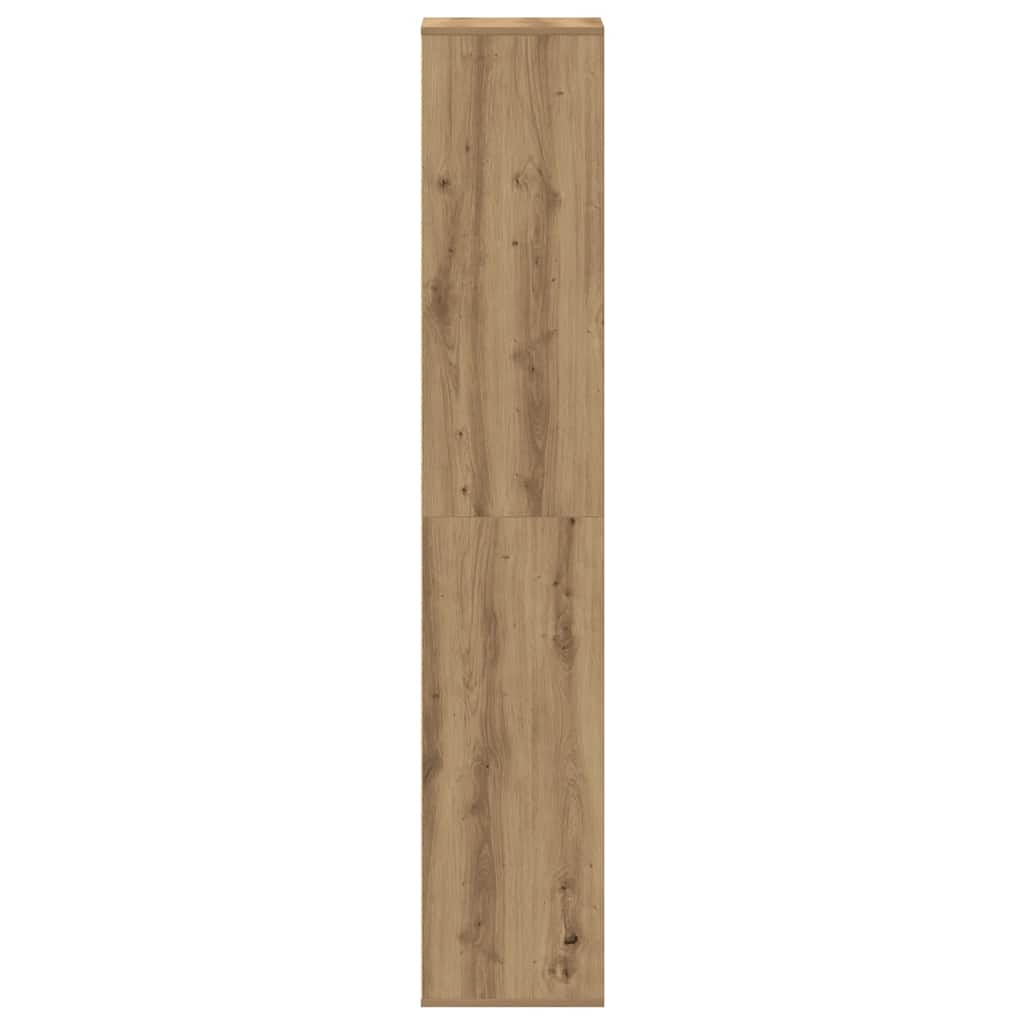 Scarpiera Rovere Artigianale 54x34x183 Cm In Legno Multistrato - Image 4