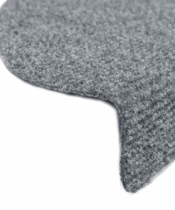 Tappetini Per Scale Autoadesivi 20 Pz 56x17x3 Cm Grigio Chiaro Semicircolari