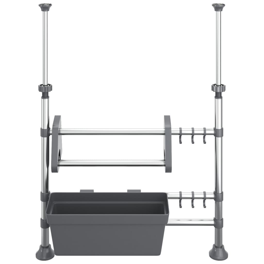 Organizer Da Cucina Regolabile In Alluminio - Image 3