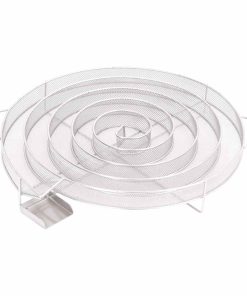 Generatore Di Fumo Freddo Rotondo 33,5 Cm In Acciaio Inox