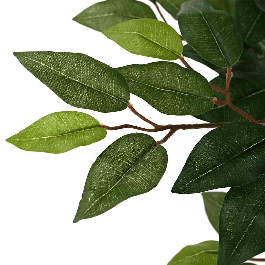 Albero Di Ficus Artificiale 480 Foglie 130 Cm Verde