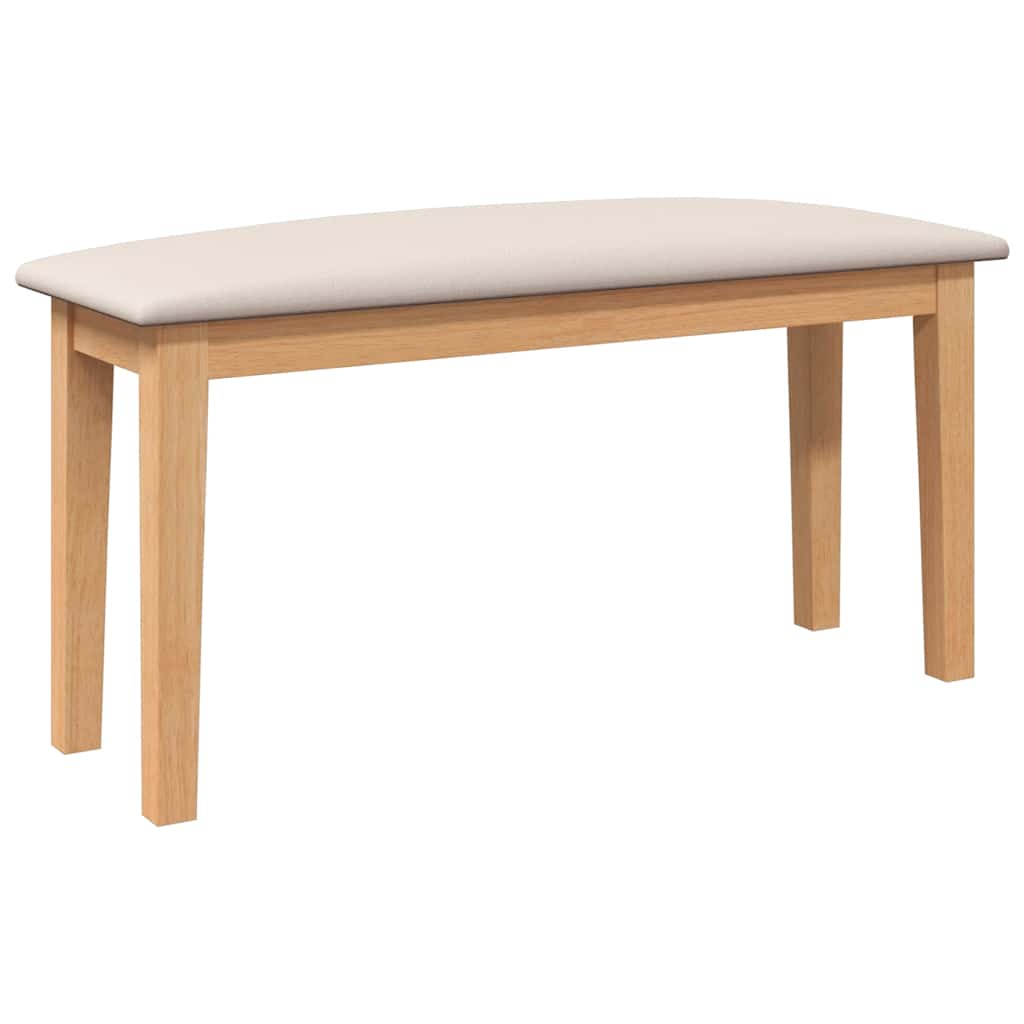 Panca 90 Cm In Legno Massello Di Hevea - Image 6