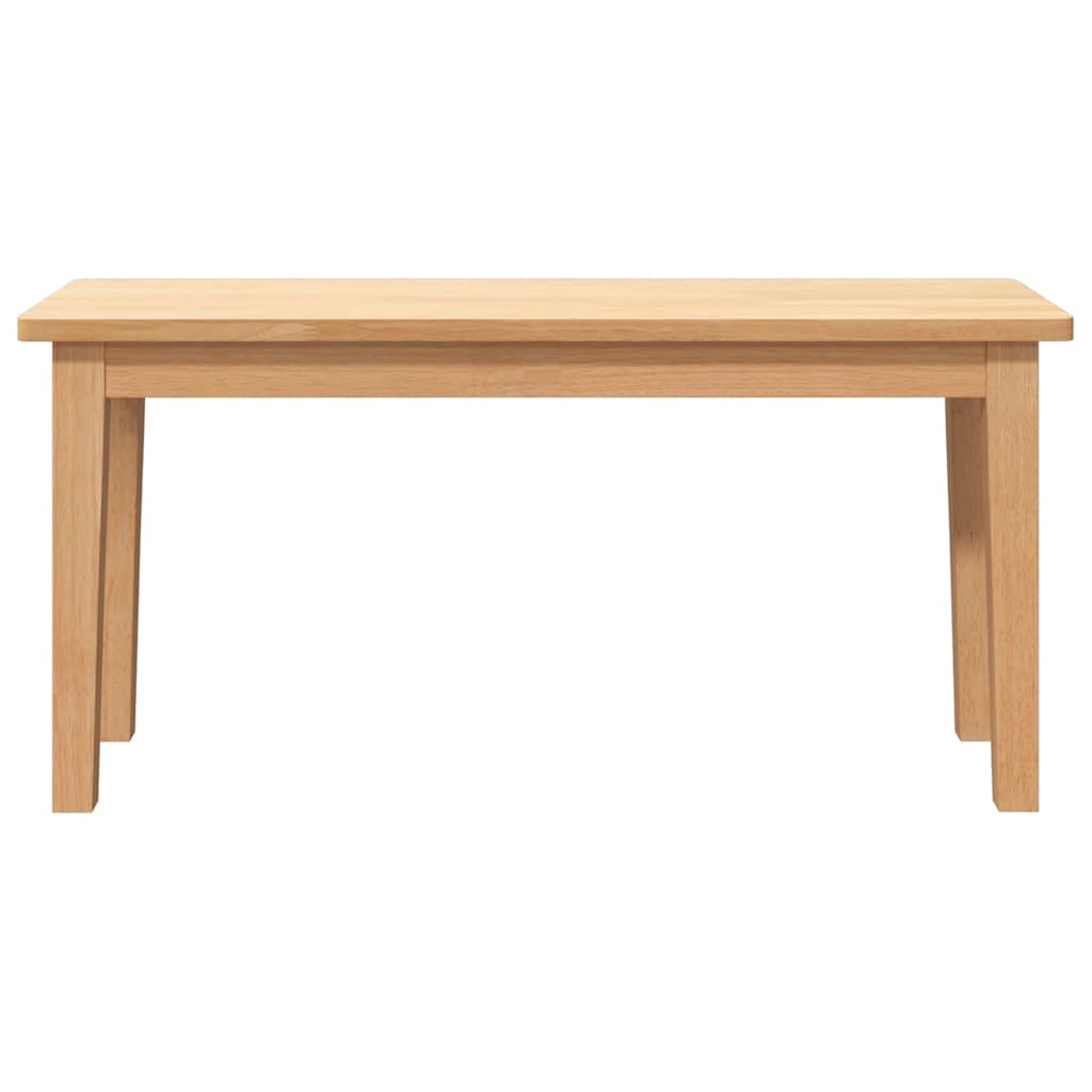 Panca 90 Cm In Legno Massello Di Hevea - Image 6