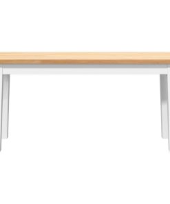 Panca 90 Cm In Legno Massello Di Hevea