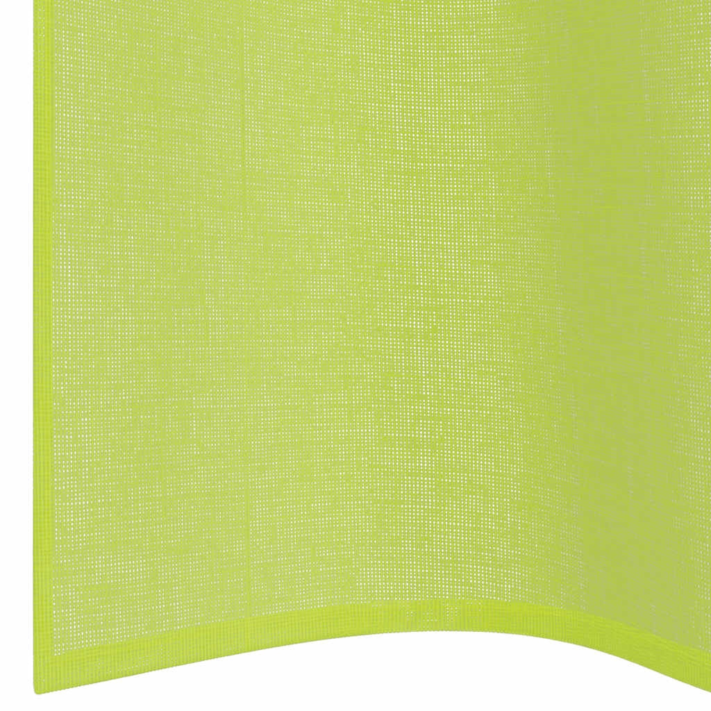 Tende In Voile Con Occhielli 2 Pz Verde Mela 140x225 cm - Image 6