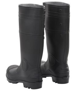 Stivali Da Pioggia Neri Misura 38 In Pvc