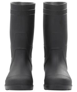 Stivali Da Pioggia Neri Misura 40 In Pvc
