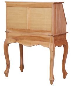 Scrittoio 78x42x103 Cm In Legno Massello Di Mogano