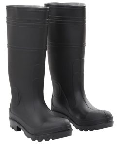 Stivali Da Pioggia Neri Misura 40 In Pvc