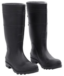 Stivali Da Pioggia Neri Misura 42 In Pvc