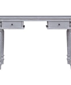 Scrivania 115x50x78 Cm In Legno Massello Di Mogano
