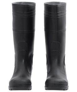 Stivali Da Pioggia Neri Misura 43 In Pvc