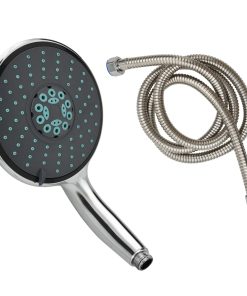 Soffione Doccia Manuale Multifunzionale Con Tubo 1,5 M Cromato