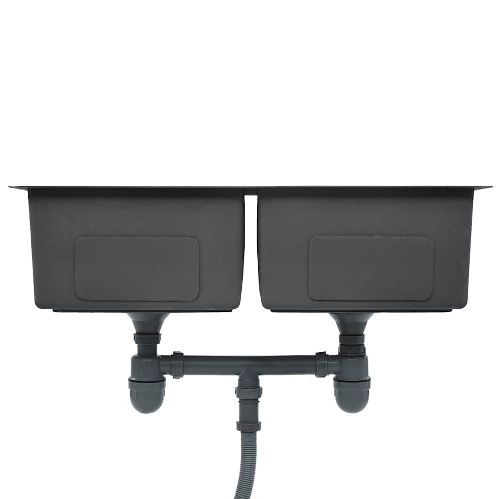 Lavello Da Cucina Lavorato A Mano In Acciaio Inox - Image 5