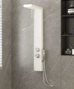 Pannello Doccia In Alluminio Bianco