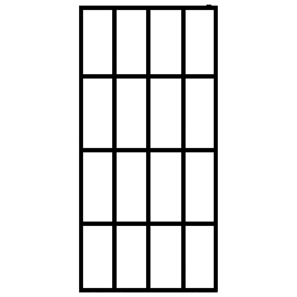 Cabina Doccia Con Vetro Temperato Trasparente 90x195 cm - Image 3