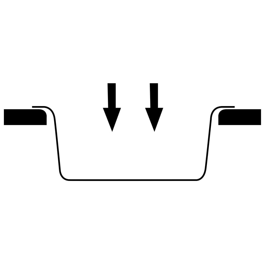 Lavello Da Cucina Con Foro Troppopieno Nero In Granito - Image 4