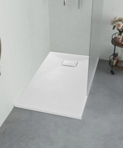 Piatto Doccia In Smc Bianco 90x70 cm