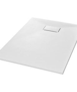 Piatto Doccia In Smc Bianco 100x70 cm