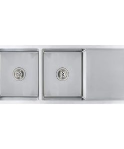 Lavello Da Cucina Lavorato A Mano In Acciaio Inox