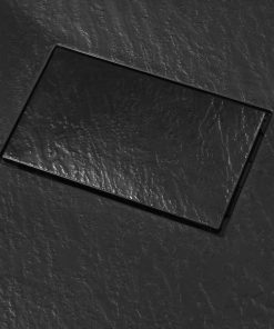 Piatto Doccia In Smc Nero 100x70 cm