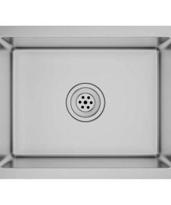 Lavello Da Cucina Lavorato A Mano In Acciaio Inox