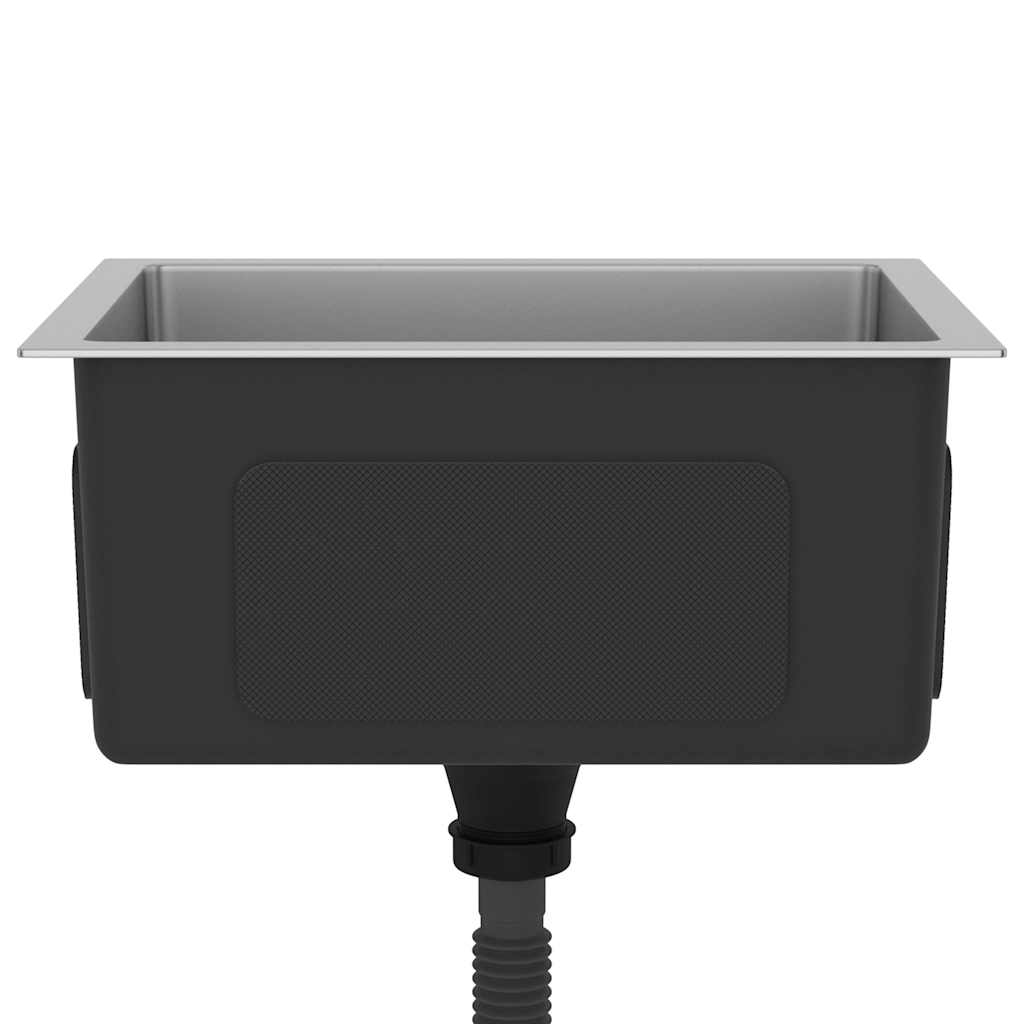 Lavello Da Cucina Lavorato A Mano In Acciaio Inox - Image 4