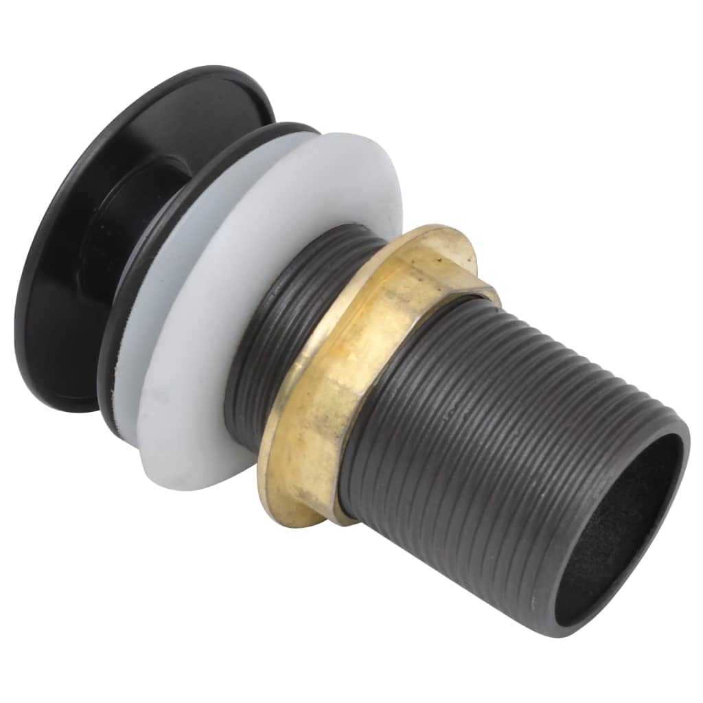 Scarico A Pressione Senza Troppopieno Grigio 6,4x6,4x9,1 cm