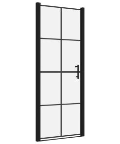 Porte Per Doccia In Vetro Temperato 81x195 Cm Nere