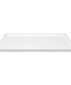 Piatto Doccia In Abs Rettangolare Bianco 70x120 cm