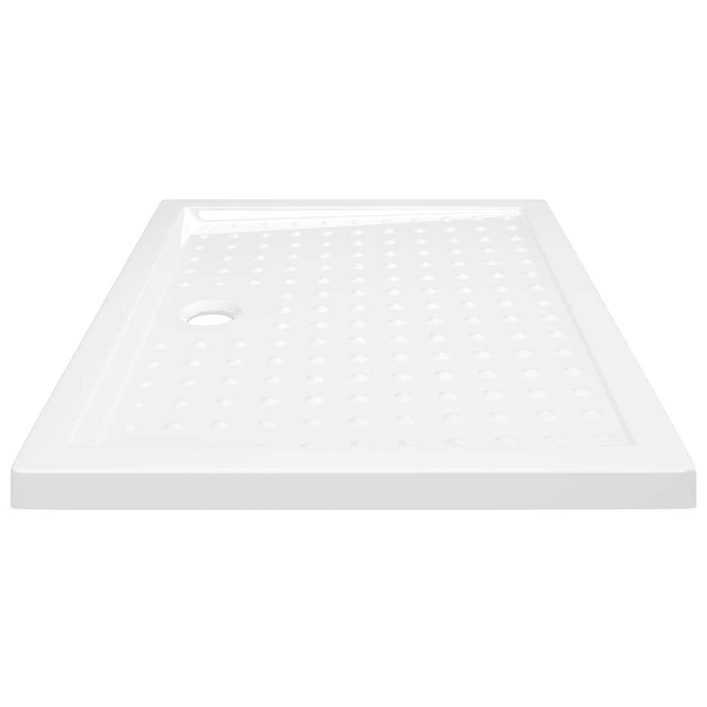Piatto Doccia Con Superficie Puntinata Bianco 90x70x4 Cm In Abs - Image 6