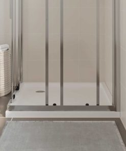 Piatto Doccia Quadrato In Abs Bianco 80x80 cm
