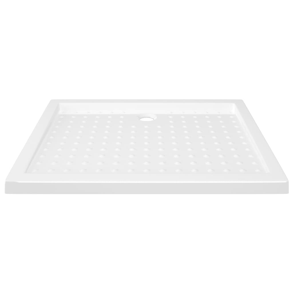 Piatto Doccia Con Superficie Puntinata Bianco 90x70x4 Cm In Abs - Image 5