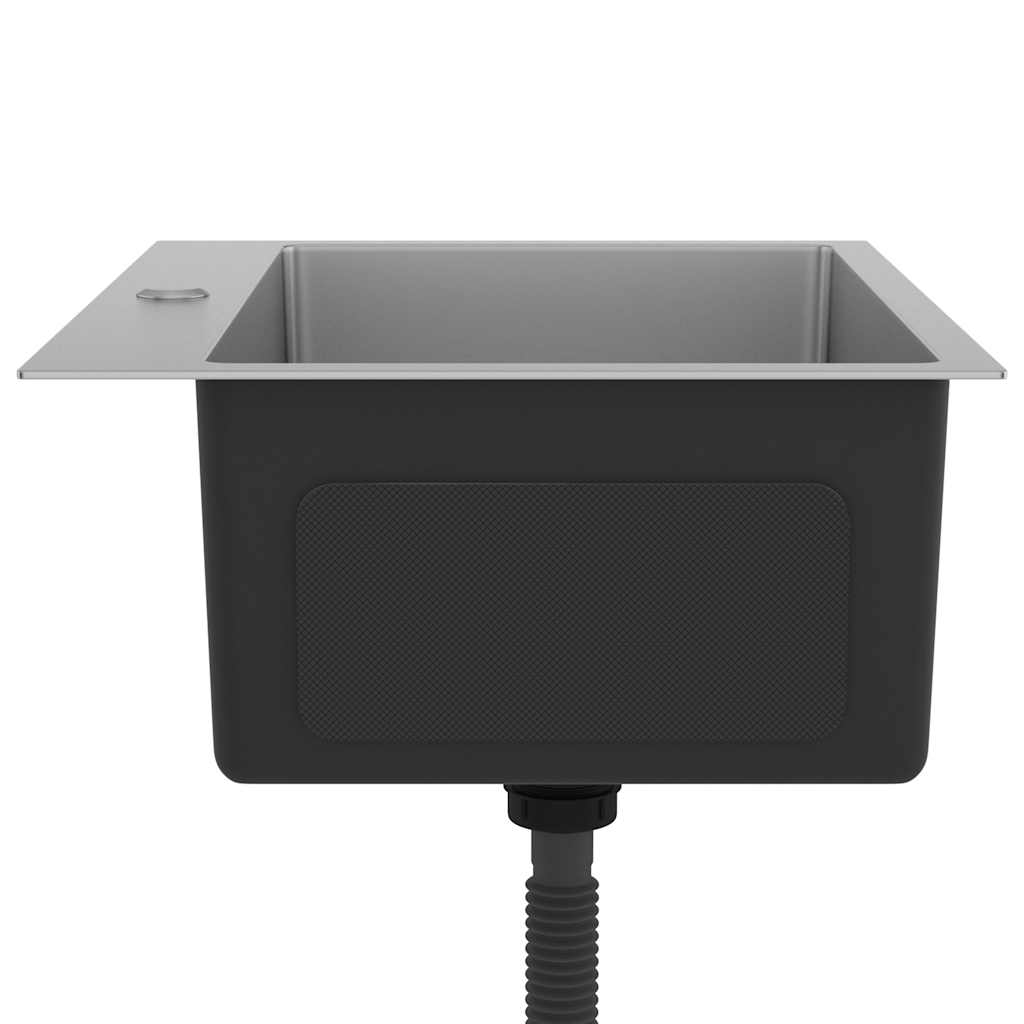 Lavello Da Cucina Lavorato A Mano In Acciaio Inox - Image 2