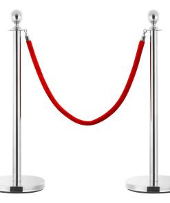 Set Transenne Separacode Vip 3 Pz In Acciaio Inox Argento