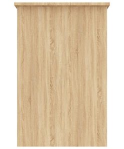 Scrivania Rovere Sonoma 100x50x76 Cm In Legno Multistrato