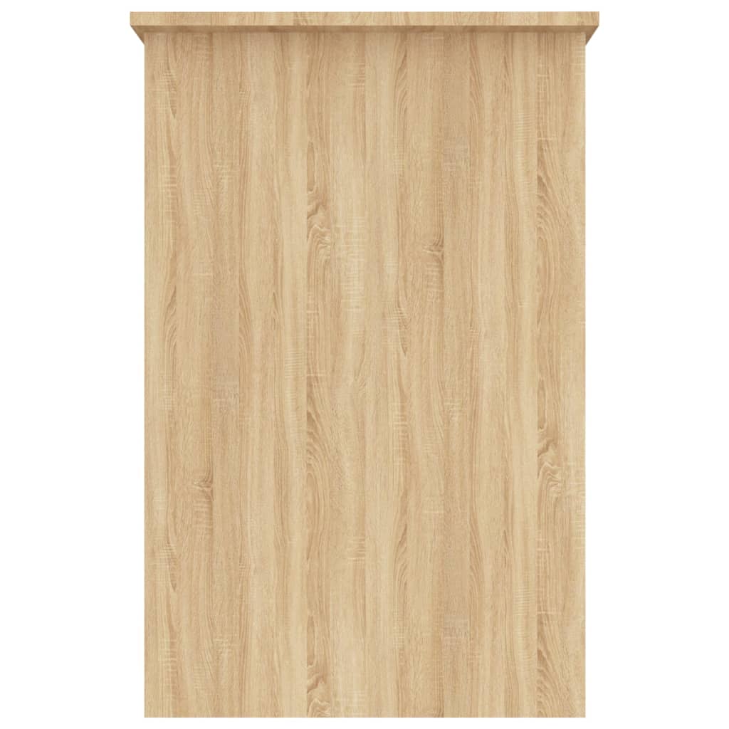Scrivania Rovere Sonoma 100x50x76 Cm In Legno Multistrato