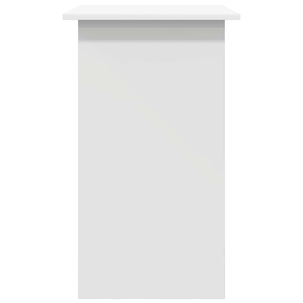 Scrivania Bianca 80x45x74 Cm In Legno Multistrato - Image 3