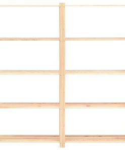 Scaffali A 5 Livelli 5 Pz 170x38x170 Cm Massello Pino 500kg