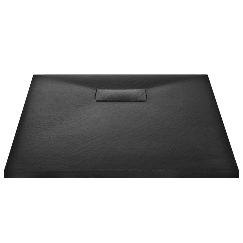 Piatto Doccia In Smc Nero 90x70 cm