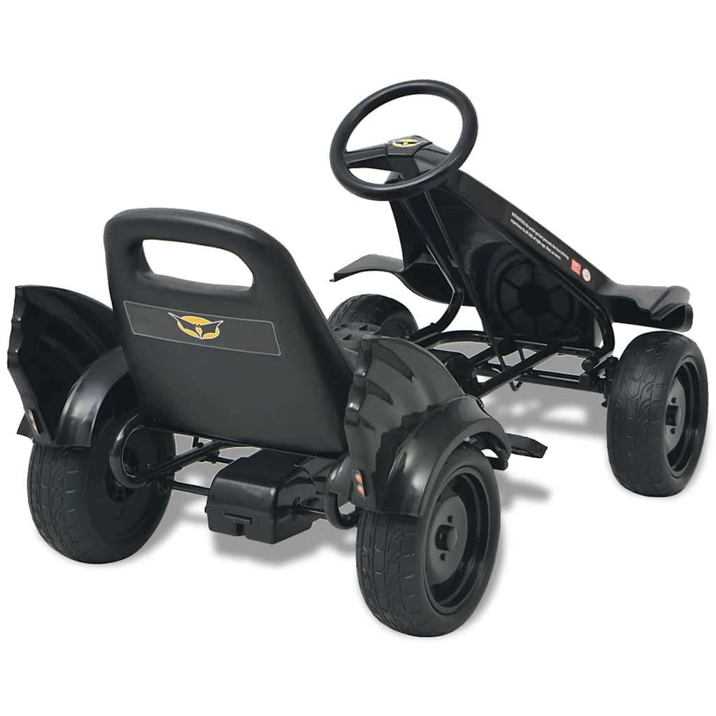 Go Kart A Pedali Con Seduta Regolabile Nero