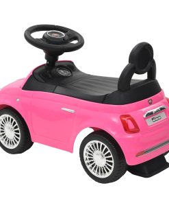 Auto Per Bambini Fiat 500 Rosa