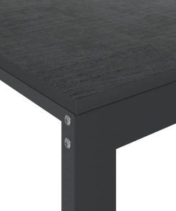 Scrivania Per Computer Nera 110x60x73 Cm In Legno Multistrato