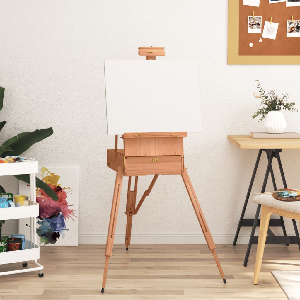 Cavalletto 81x121x173 Cm In Legno Massello Di Faggio
