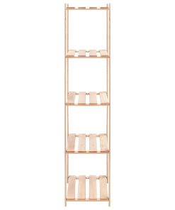 Scaffali A 5 Livelli 3 Pz 80x38x170 Cm Massello Pino 250 kg