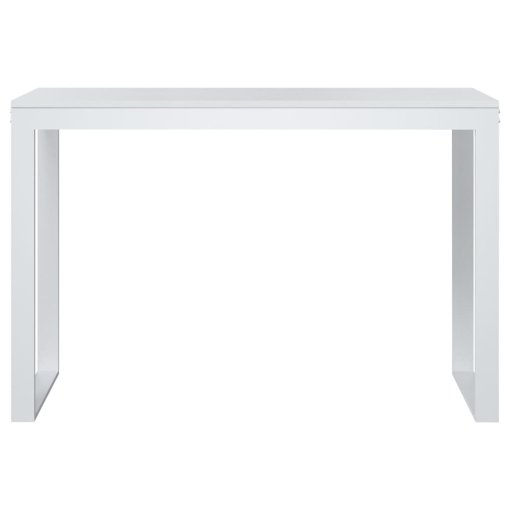 Scrivania Per Computer Bianca 110x60x73 Cm In Legno Multistrato - Image 5