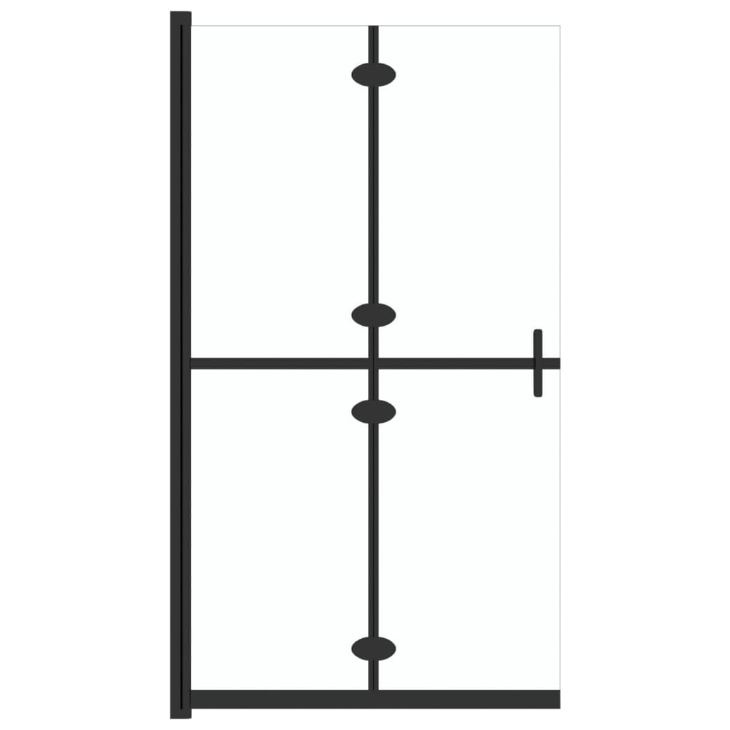 Parete Per Doccia WalK-In Pieghevole In Vetro Esg 80x190 cm - Image 4