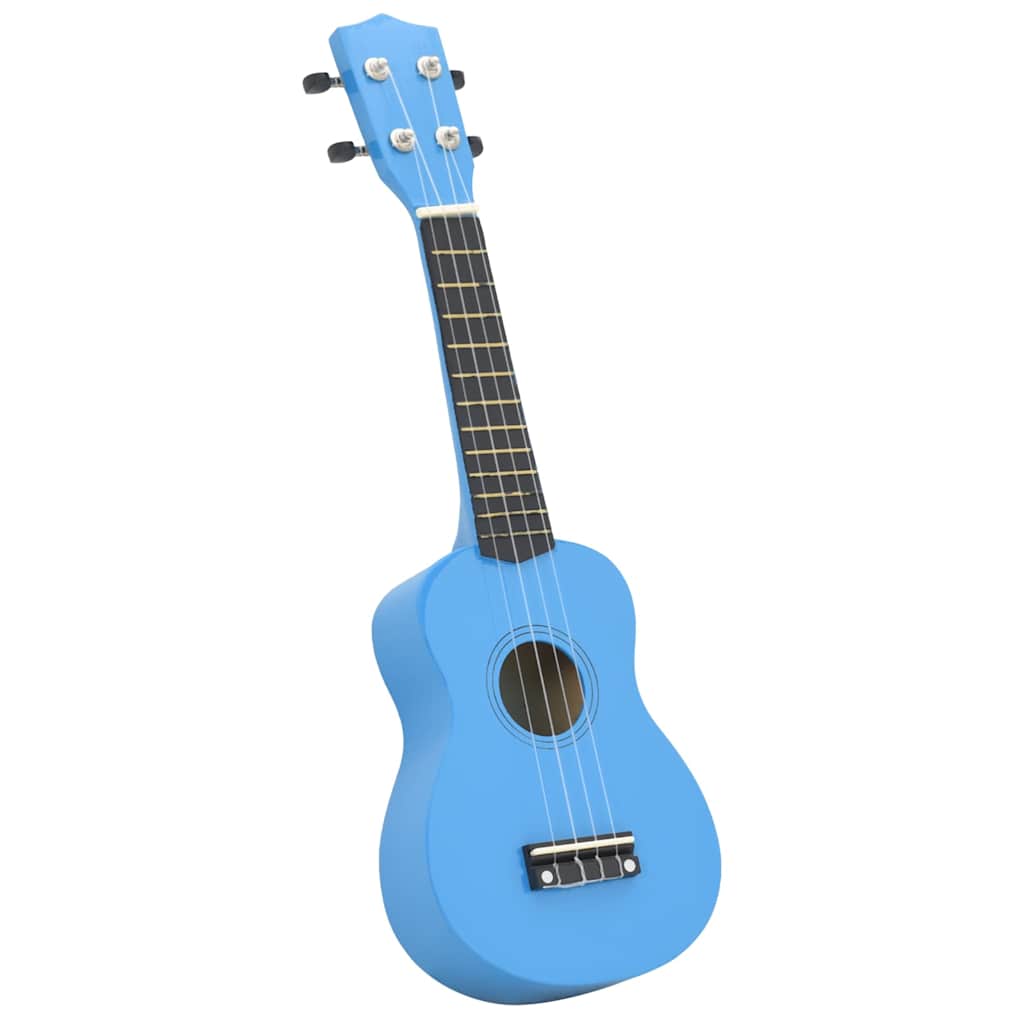 Set Ukulele Soprano Con Borsa Per Bambini Blu Baby 23" - Image 3