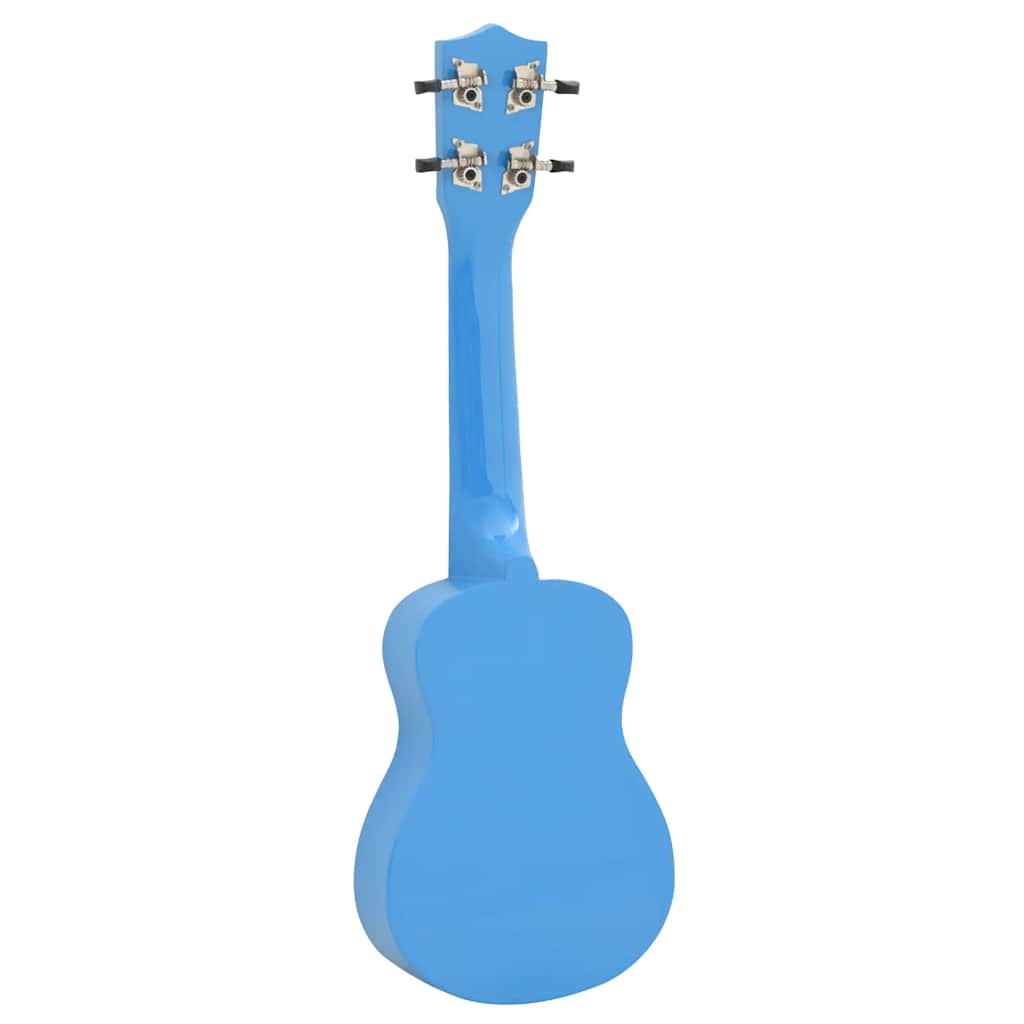 Set Ukulele Soprano Con Borsa Per Bambini Blu Baby 23" - Image 6
